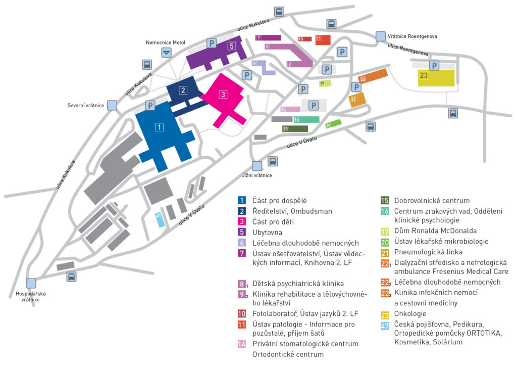 Mapa areálu Mapa areálu 2023