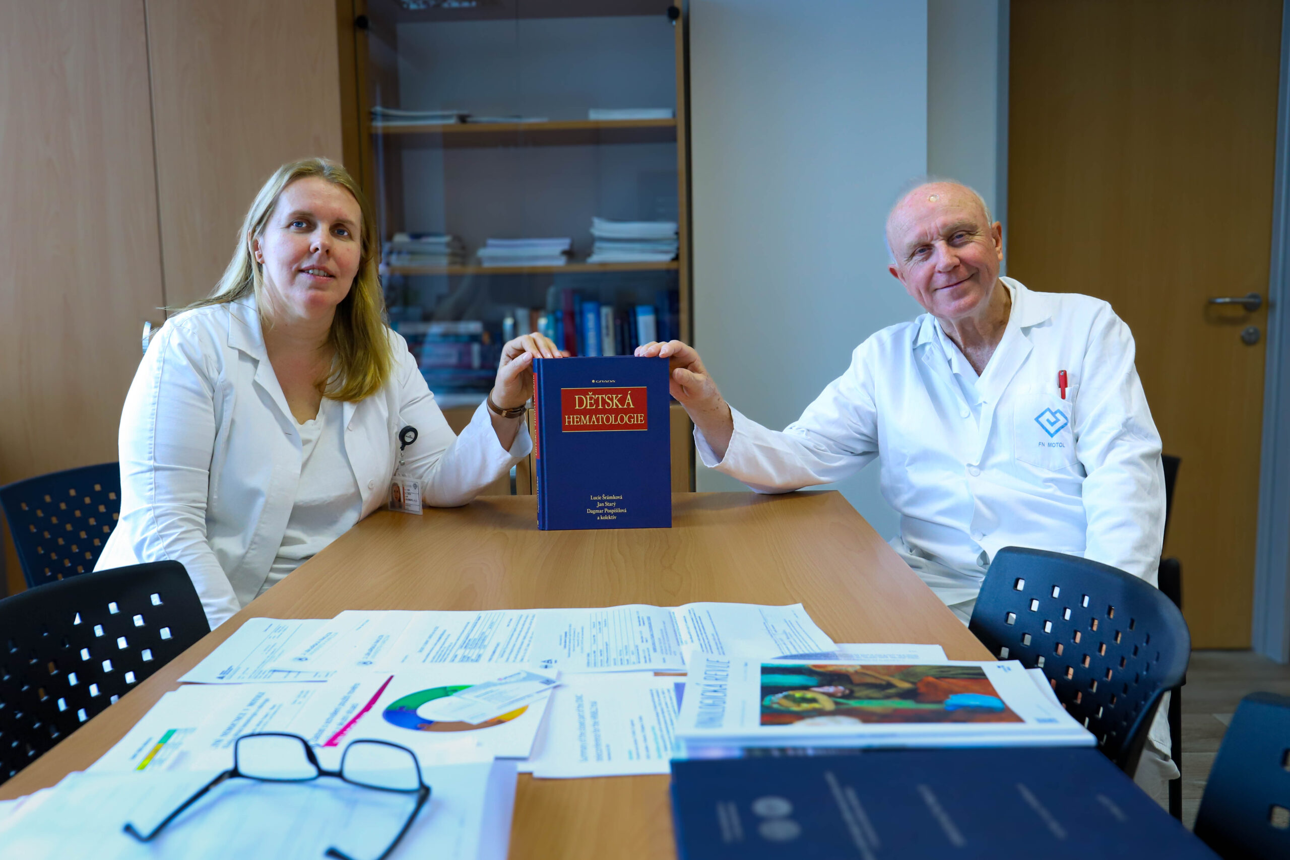 Publikace autorů MUDr. Lucie Šrámkové, prof. MUDr. Jana Starého, DrSc., doc. MUDr. Dagmar Pospíšilové, Ph.D., a kolektivu: Dětská hematologie